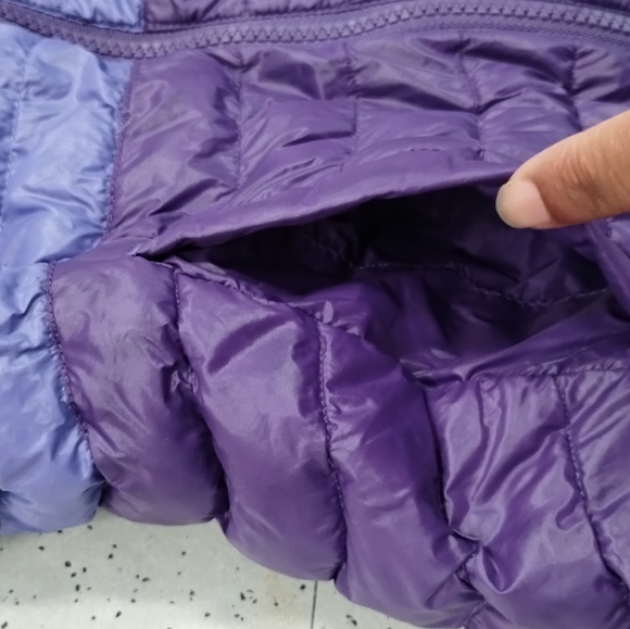 Free Country Ultra Lightweight Power Down Quilted Vest Full Zip Purple XS - Picture 8 of 14